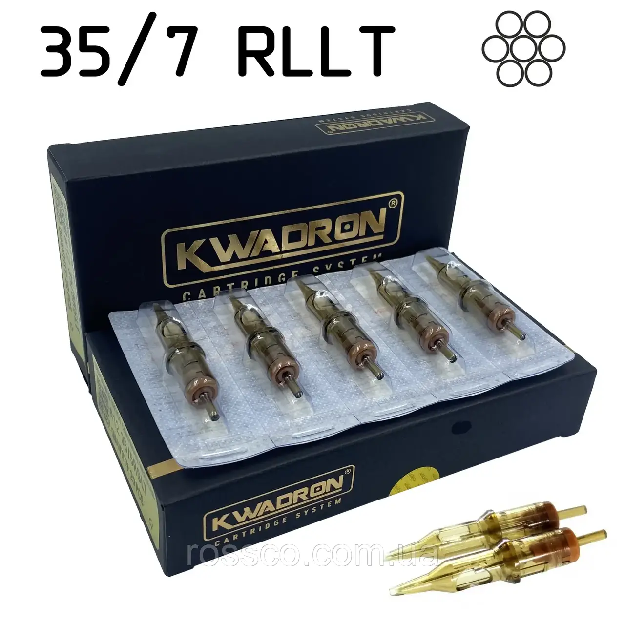 Картриджі KWADRON 35/7 RLLT 20 шт. упаковка