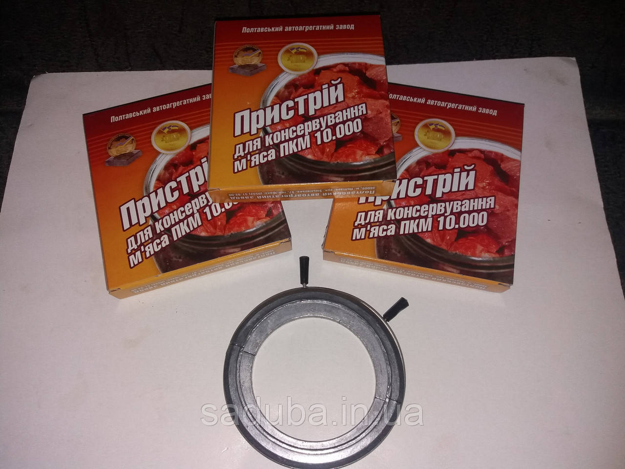 Пристосування для консервації м'яса та приготування тушків в автоклавах