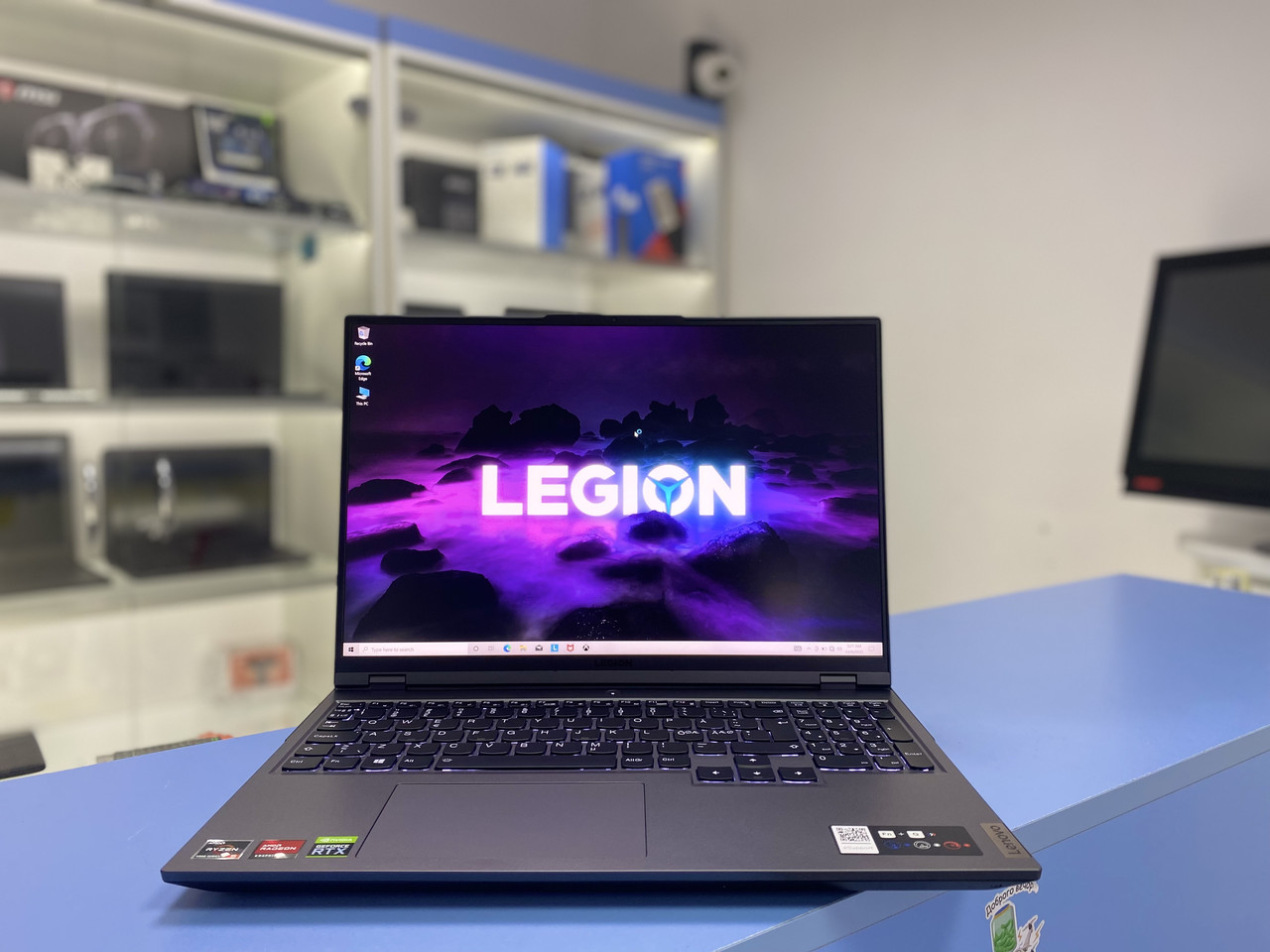 Новий ноутбук Lenovo Legion 5 Pro 16ACH6H 2K Ryzen 5 5600H Ram 16 \ 512 GB NVIDIA GeForce RTX 3060 6 GB
