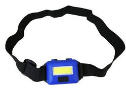 Світлодіодний налобний ліхтар COB BL-T89 Синій