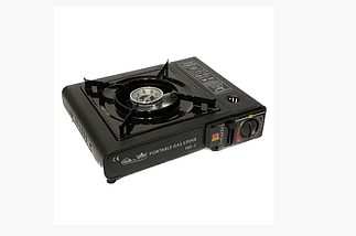 Портативна газова плита туристична з перехідником Portable Gas Stove, фото 6