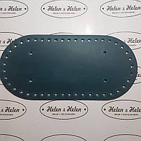 Дно для в'язаних сумок. Колір "Морська хвиля"