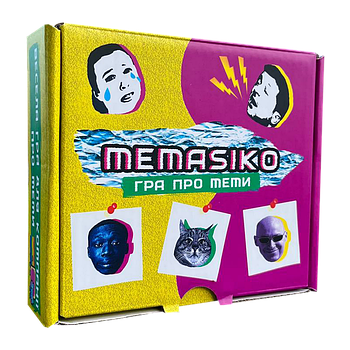 Настольна гра про меми Memasiko Мемасіко
