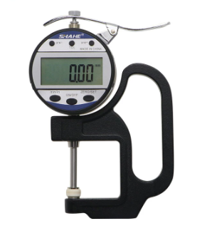 Цифровий товщиномір листових матеріалів Shahe 5317-25 (0-25/0,01 мм), фото 1