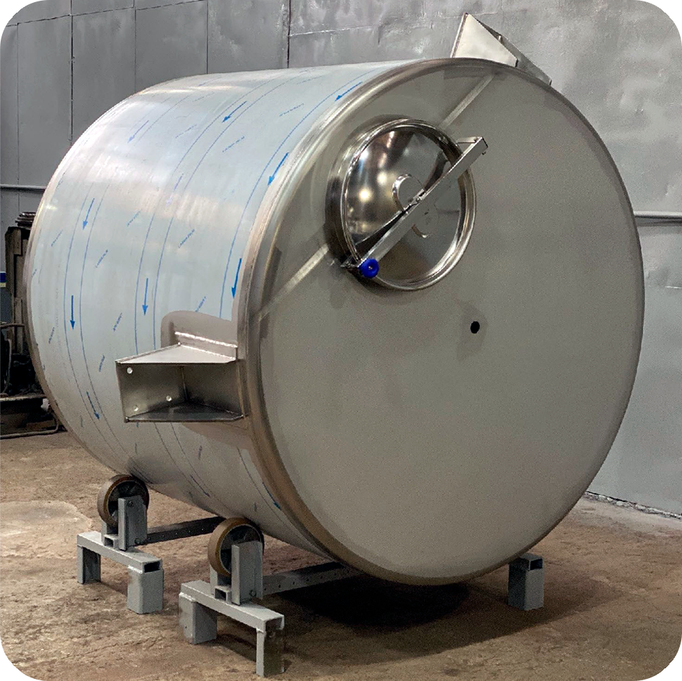 Ємність 3000 літрів для зберігання рідких продуктів, фото 1