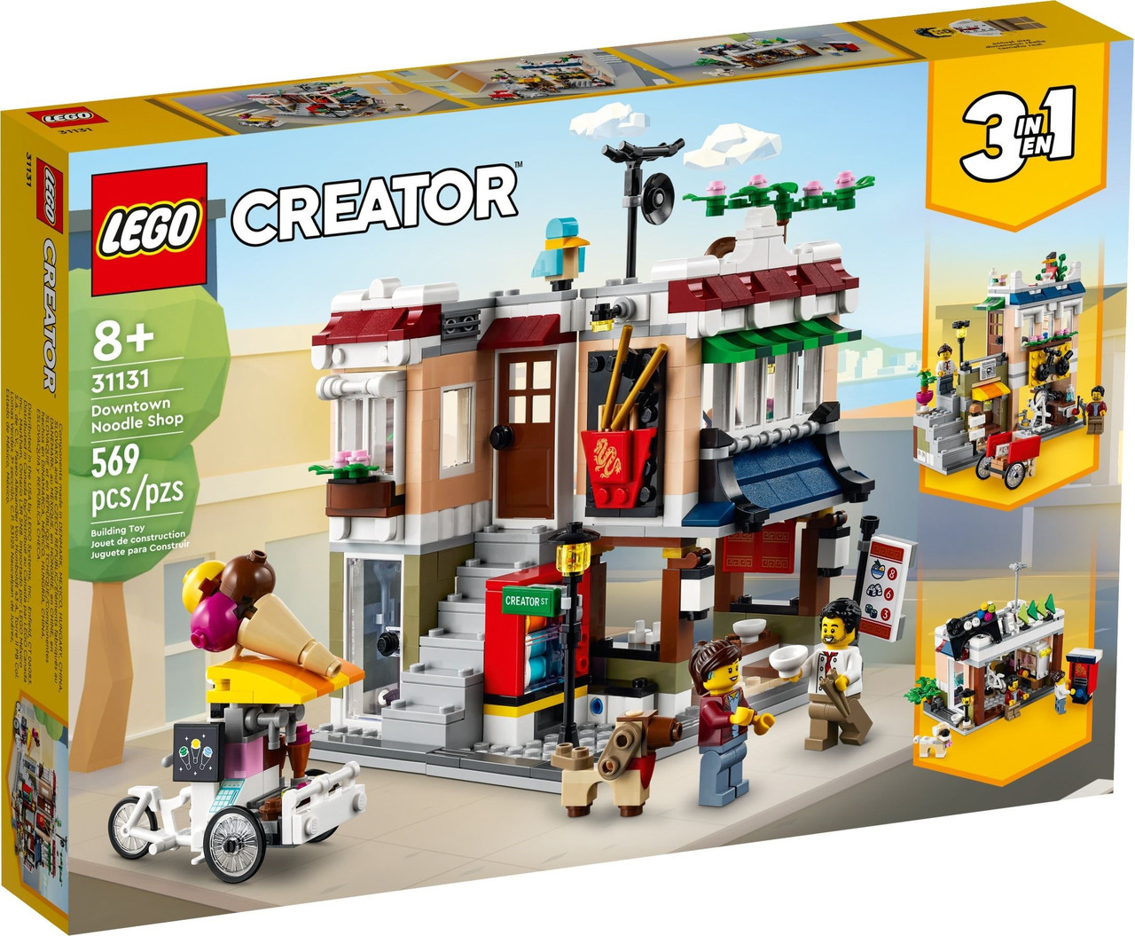Lego Creator Лапшина в центрі міста 31131