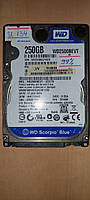 Жорсткий диск Western Digital Scorpio Blue 250 Гб WD2500BEVT 250 Гб SATA Проблемний!
