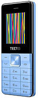 Кнопковий телефон Tecno T301 Blue (4895180743344) (UA UCRF)