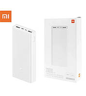 Внешний Аккумулятор УМБ Xiaomi Mi Power Bank 3 20000mAh Fast Charge USB-C 18W Белый PLM18ZM