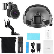 Монокуляр (прилад) з нічним баченням Vector Optics NVG 10 + Wi-Fi на каску, фото 3