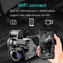 Монокуляр (прилад) з нічним баченням Vector Optics NVG 10 + Wi-Fi на каску, фото 6