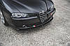 Сплітер Alfa Romeo 156 (03-06) тюнінг губа спідниця обвіс елерон, фото 3