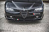 Сплітер Alfa Romeo 156 (03-06) тюнінг губа спідниця обвіс елерон, фото 5