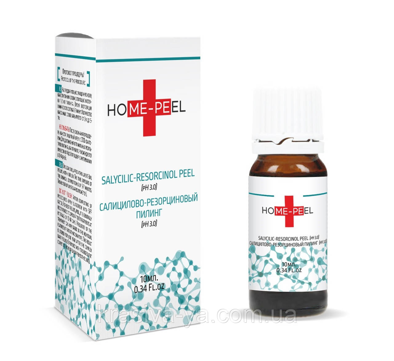 Home-Peel Salycilic-Resorcinol Peel Саліцилово-резорциновий пілінг pH 3.0, 10 мл