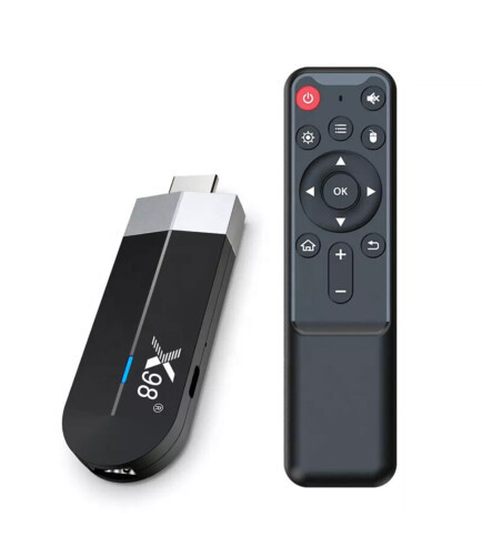 Смарт ТБ приставка Smart TV Stick X98 S500 2/16Gb (Amlogic S905Y4, ARM Cortex A35, Android 11)