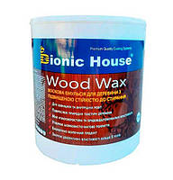 Полиуретановая краска для дерева с воском Bionic House Wood Wax 0,8 л