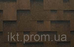 Бітумна черепиця Katepal Rocky Стиглий каштан, Barkwood brown
