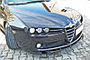 Сплітер Alfa Romeo 159 тюнінг обвіс губа спідниця елерон (V1), фото 3