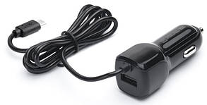 Автомобільний зарядний пристрій REAL-EL CA-15 Black (EL123160009)