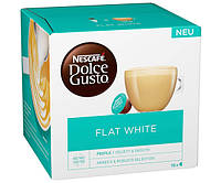 Кава в капсулах Nescafe Dolce Gusto Flat White 16 шт Дольче густо Нескафе