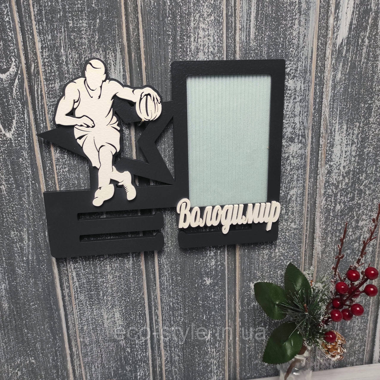 Тримач для медалей по Баскетболу. Медальница Баскетбол. Холлдер для медалей, фото 1