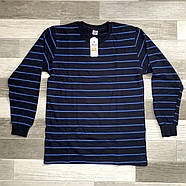 Джемпер чоловічий бавовна на байці з начосом Dollar Club, Узбекистан, розмір 48-56, синій, 08892, фото 2