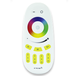Контроллер RGB PROLUM 4 ZONE (RF; MT; 18A; Пульт управления) 402017