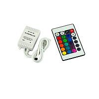 Контроллер RGB PROLUM инфракрасный (IR, 24 кнопки 6A) 402009