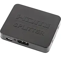 Активный HDMI разветвитель U&P Splitter 1 to 2 Black