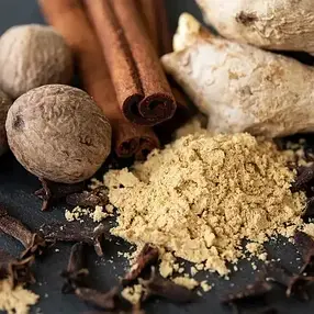Соєва аромасвіча у скляному підсвічнику "Ginger and spices" Імбир та спеції 100 мл, фото 4
