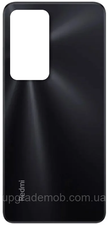 Задня кришка Xiaomi Redmi K40S/Poco F4 чорна логотип "Redmi"