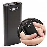 Powerbank грілка для рук Zippo Heatbank чорний 2600 мАч обігрівач, фото 2