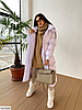 Зимова довга жіноча куртка пуховик із матової тканини 120 см довжина, S-XL розміри ПІД ЗАКАЗ, фото 5