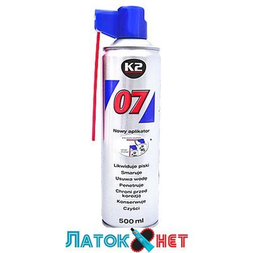 Багатофункціональне проникне мастило «07». «K2» 500 мл Melle