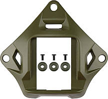 Платформа NVG Mount для тактичного шолома, метал Green