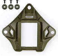 Алюмінієва платформа зірка NVG Mount для шолома каски — Green