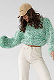 Джемпер жіночий з об'ємними рукавами, фото 5