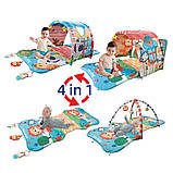 Ігровий килимок із тунелем (4 в 1) арт. 918-001, фото 4