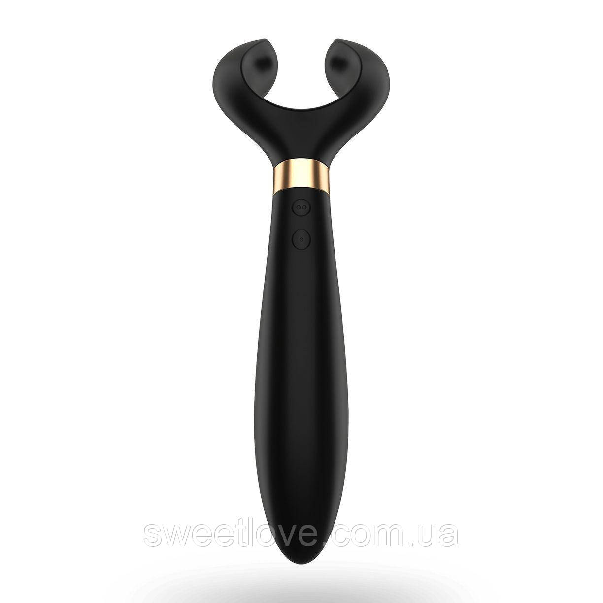 Вібратор для пар Satisfyer Endless Fun Black, три мотори, багатофункціональний