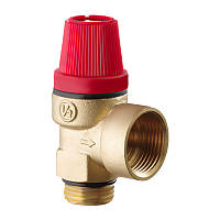 Запобіжний клапан KOER KR.1261 1/2"х3/4" (1.5 бар) для опалення (KR3105)