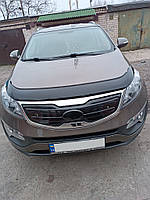 Зимняя решетка (верхняя) Глянцевая для авто.модел. Kia Sportage 2010-2015 гг