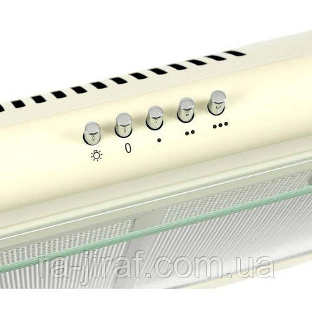ВИТЯЖКА VENTOLUX ROMA 60 IVORY 2М LUX Плоска на кухню. Витяжка кухонна в Україні. *ЗНИЖКА В ОПИСІ., фото 3