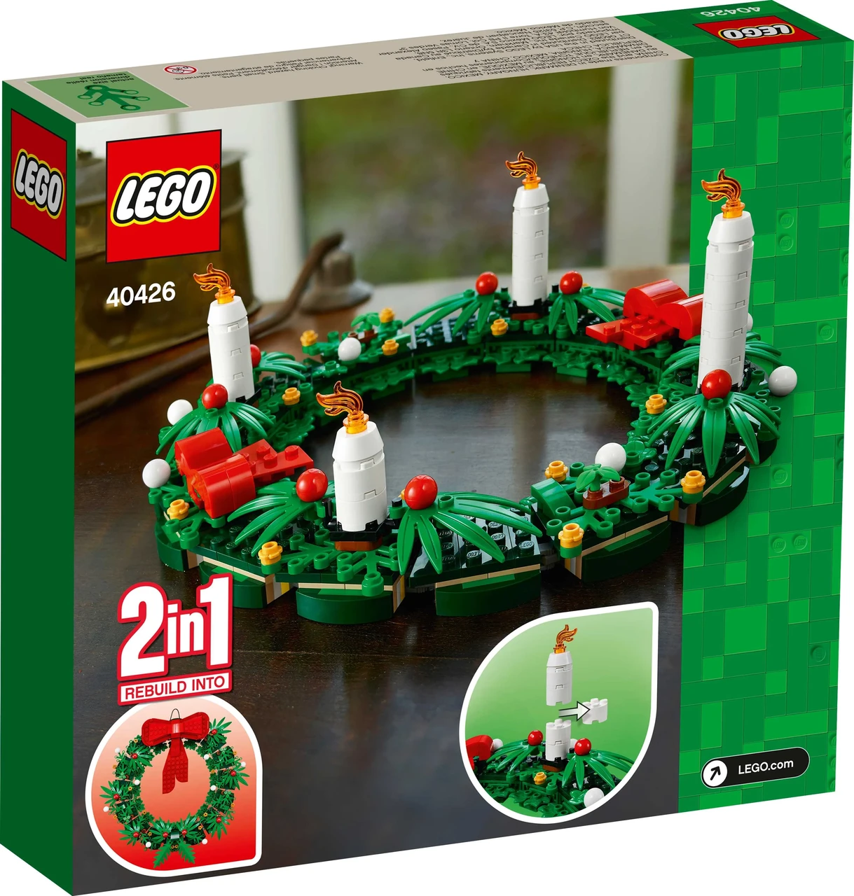Конструктор LEGO Seasonal Різдвяний вінок (40426)