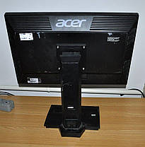 Монітор Acer B223WL/223" (1680x1050) TN/VGA, DVI, Audio/VESA 100x100 + Кабелі в комплекті, фото 3