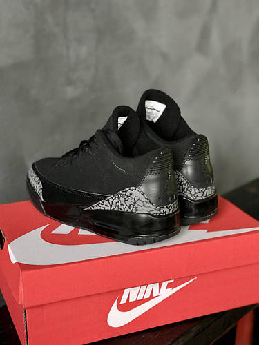 Jordan 3 black cat 2025