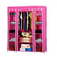 Тканинна шафа Hcx Storage Wardrobe Pink, 15045175 см, 68150