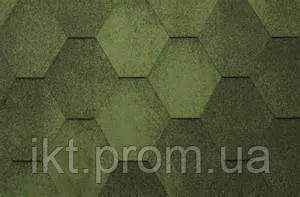 Бітумна черепиця Katepal Jazzy Зелений, Green