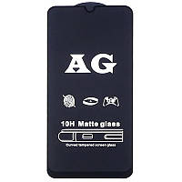Захисне скло 2.5D CP+ (full glue) Matte для Samsung Galaxy A51 / M31s Чорний