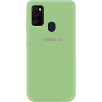 Чохол Silicone Cover My Color Full Protective (A) для Samsung Galaxy M30s / M21 М'ятний / Mint