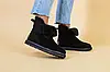 Жіночі зимові уггі ShoesBand Чорні натуральні замшеві всередині овчина, дублянка 42 (27,5 см) (S73421-7з), фото 2